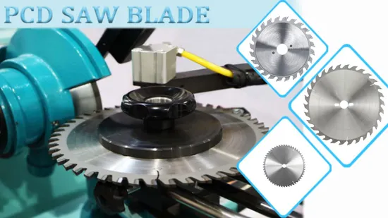 PCD Circular Saw Blade Wood Cutting Circular Diamond Saw Blade Table Saws Blade for Aluminium Other Materials